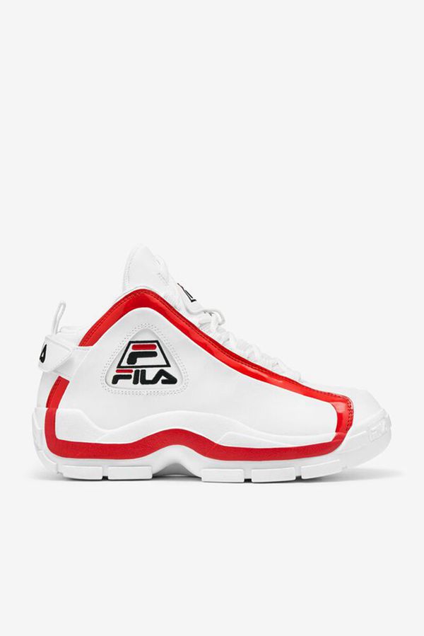 Zapatillas Fila Hombre Blancas / Rojas / Negras - Grant Hill 2 - España 605279HMX